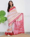 MG 350 Plain Linen Digital Printed Sarees Wholesale Price In Surat
